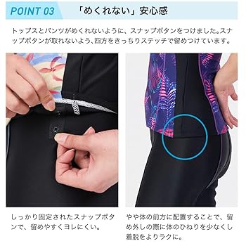 Amazon.co.jp: [ラクア] フィットネス水着 レディース 袖なし